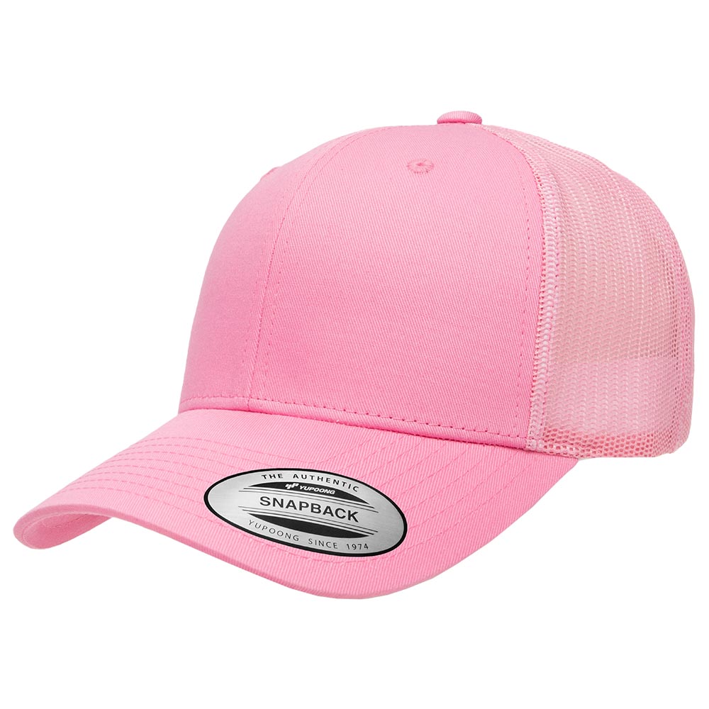 Yuppong 6606 Custom Leather Patch Retro Trucker Cap