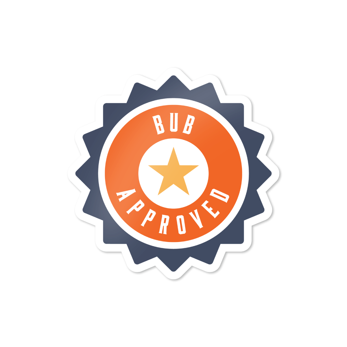 Bub Approved Sticker