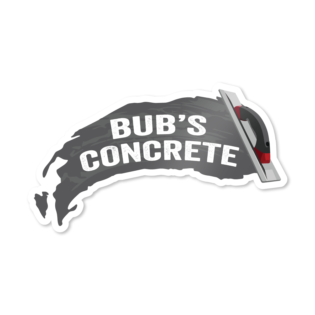 Bub's Concrete Sticker