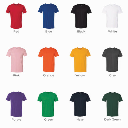 Modern color palette with clean, slightly heathered options and a softer feel.